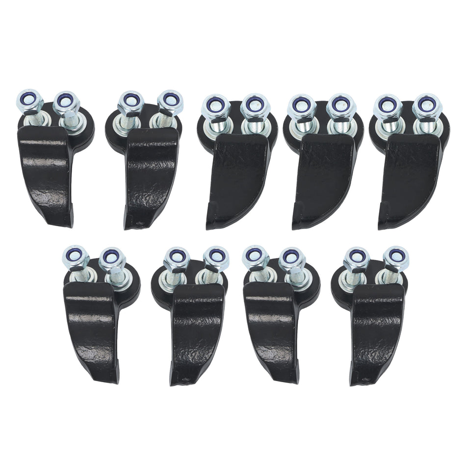 9 Pack High Speed Cutting Teeth Carbide Replacement for Stump Grinder Model OPG777 PK0803