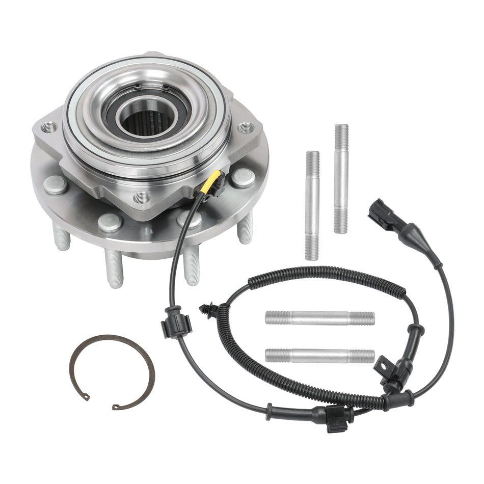 Front Wheel Bearing Hub Assembly For Ford F-250 F-350 Super Duty 4WD 2005-2010