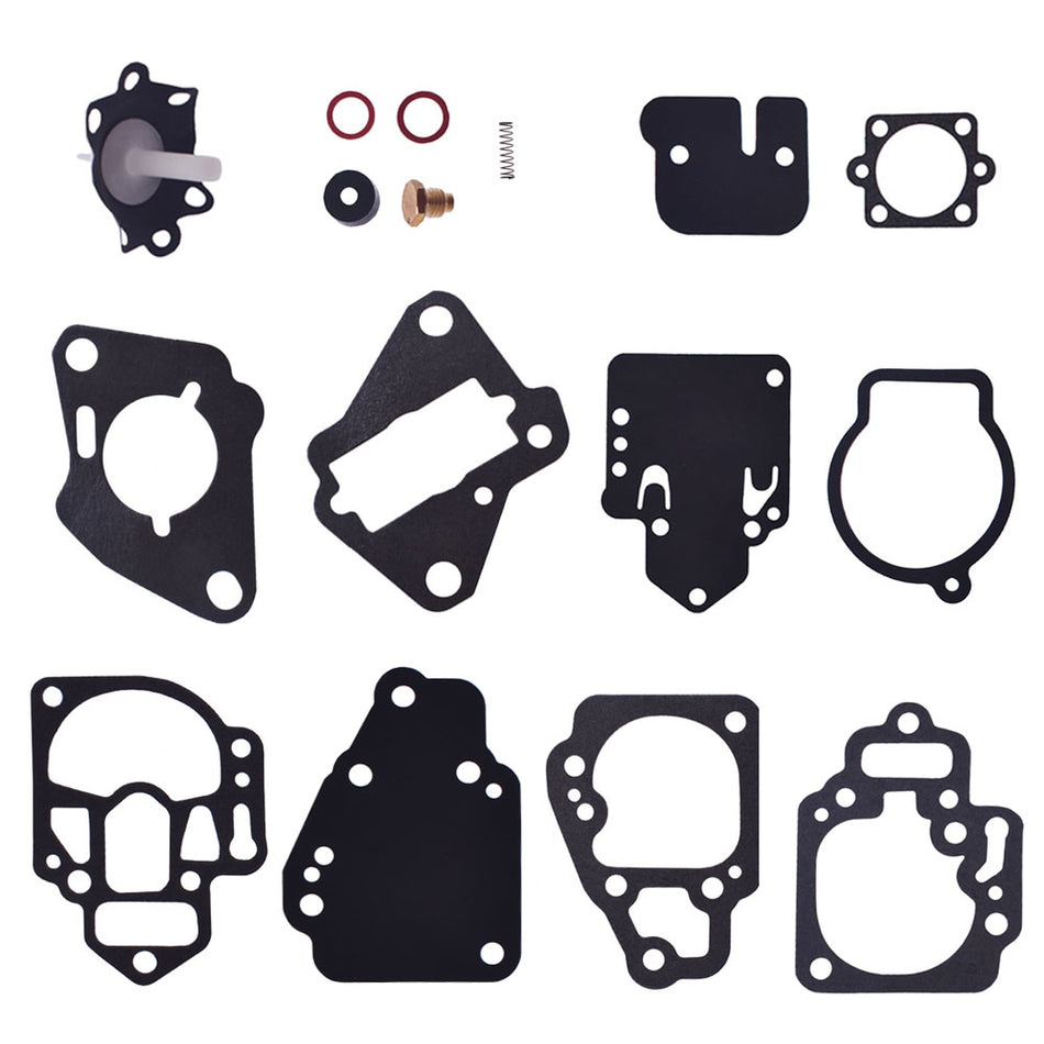 FOR Mercury Mariner 15 18 20 25 Hp With Carburetor Repair Kit 1395-9761-1