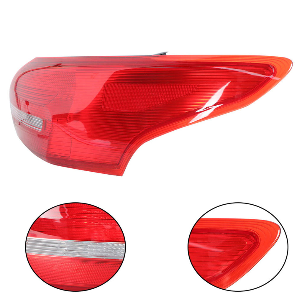 labwork Outer Passenger Side Tail Light Replacement for 2015-2018 For Ford Focus Sedan