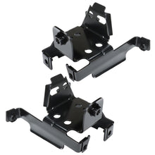 Load image into Gallery viewer, labwork Front Bumper Bracket Inner 2 Pieces Black Replacement for 2011 2012 2013 2014 Sierra 2500HD 3500HD 25832381 GM1063102 25832380 GM1062102