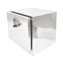 Load image into Gallery viewer, labwork 18 Inch Silver Aluminum Diamond Plate Tool Box Organizer With Lock Key