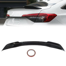 Load image into Gallery viewer, labwork Glossy Black Plastic Rear Trunk Spoiler Splitter Wing Replacement for 2021 2022 Civic 11th Gen 4 Door Sedan