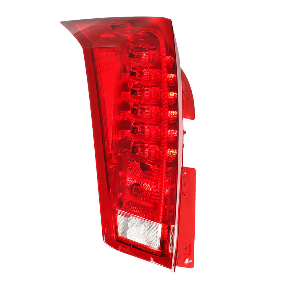 labwork Driver Side LED Tail Light Replacement for Cadillac SRX 2010-2016 Red Lens Rear Tail Light Brake Lamp Assembly LH Left Side GM2800255 22774014