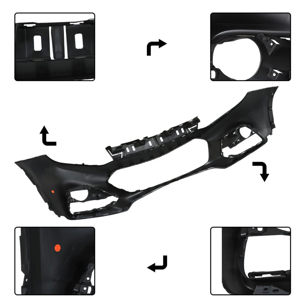 labwork Front Upper Bumper Cover Replacement for Trax 2017-2020