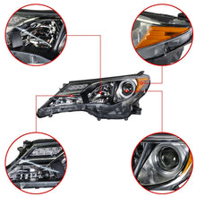 Load image into Gallery viewer, labwork Headlight For 2013-2015 Toyota RAV4 Clear Lens Left &amp; Right 2pcs Chrome