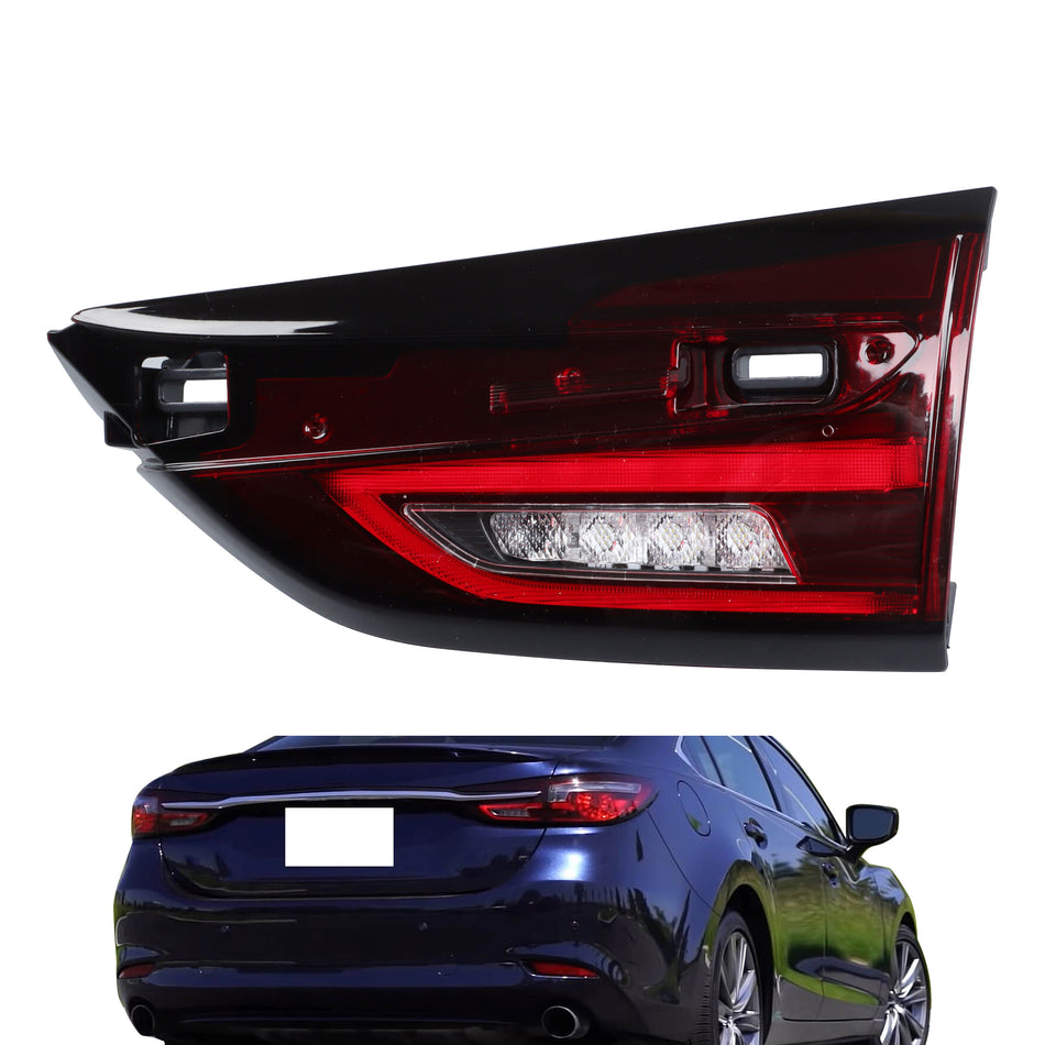 Passenger Side Tail Light Brake Light Replacement for Mazda 6 2018-2021 Rear Brake Lamp GRF8513F0