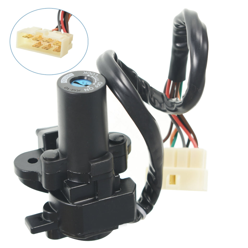 For Kawasaki Ninja 250R EX250J 2008-2012 Ignition Switch Lock Gas Cap Cover Set