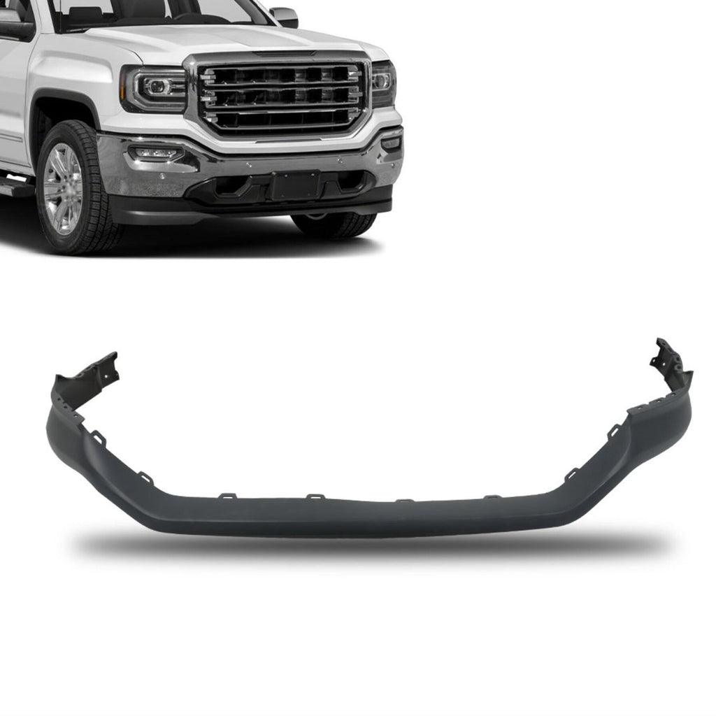 labwork Primed Front Upper Bumper Cover Replacement for 2016-2018 Sierra 1500