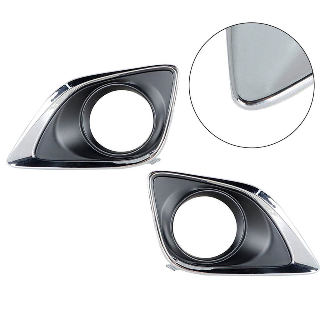 labwork Set of 2 Fog Light Covers Replacement for 2013-2016 Toyota Venza Fog Light Bezels TO1038183 TO1039183 Driver and Passenger Side