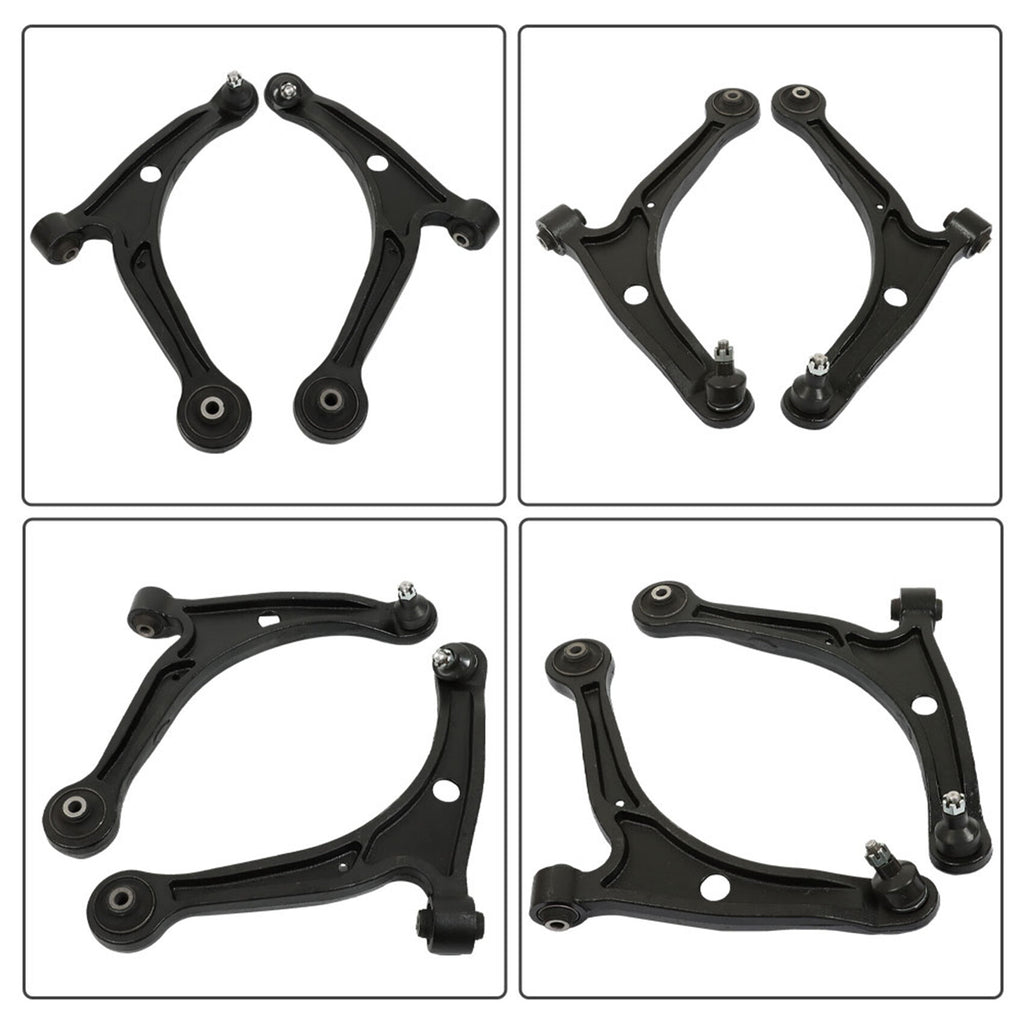 labwork 8Pc Front Lower Control Arm Ball Joints with Tie Rods K621349 Replacement for Honda Pilot Acura MDX 2001-2008