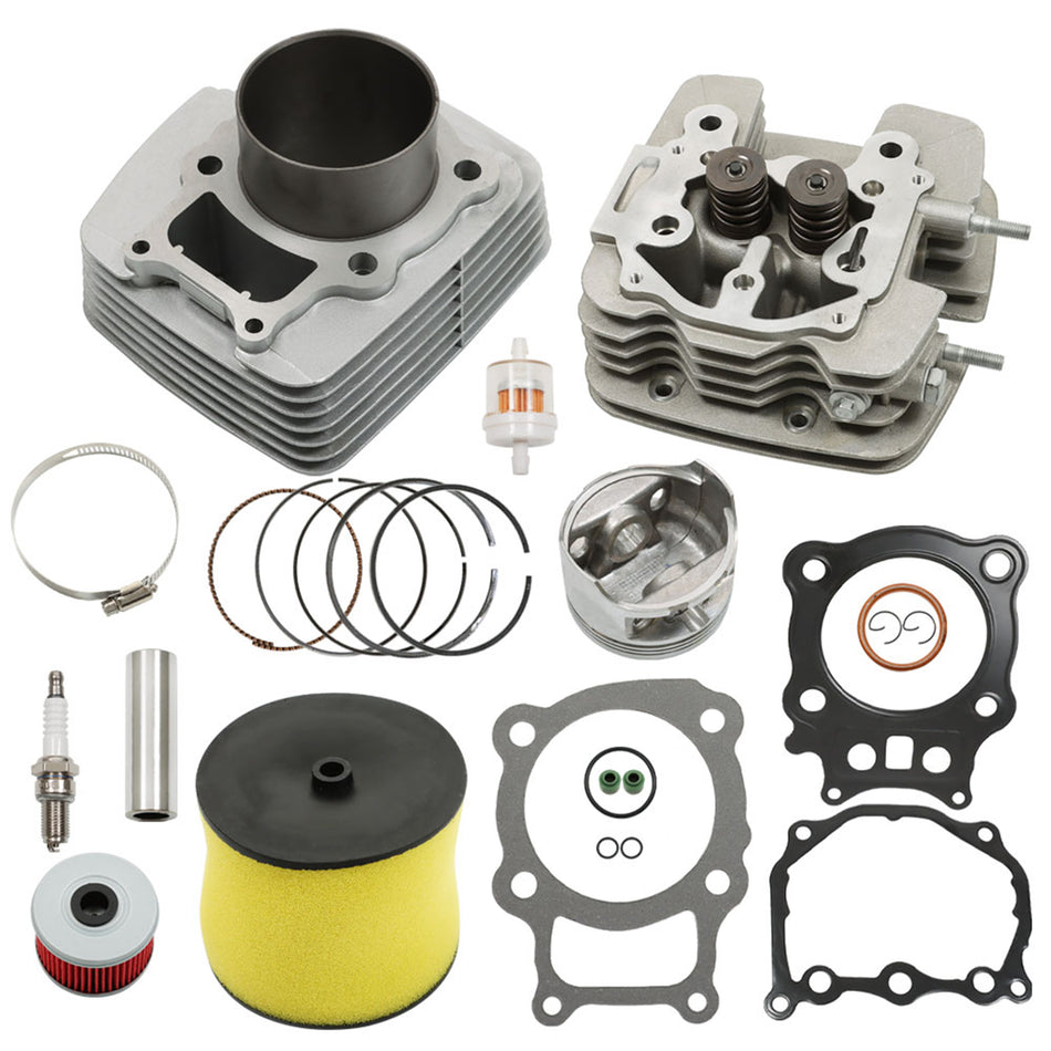 labwork Standard Bore 350cc Cylinder Top End Kit for Honda Rancher TRX350 2000-2006