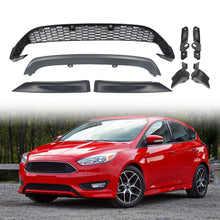 Load image into Gallery viewer, Honeycomb Mesh Lower Bumper Grill &amp; 3pc Front Lips for Ford Focus 2015-2016