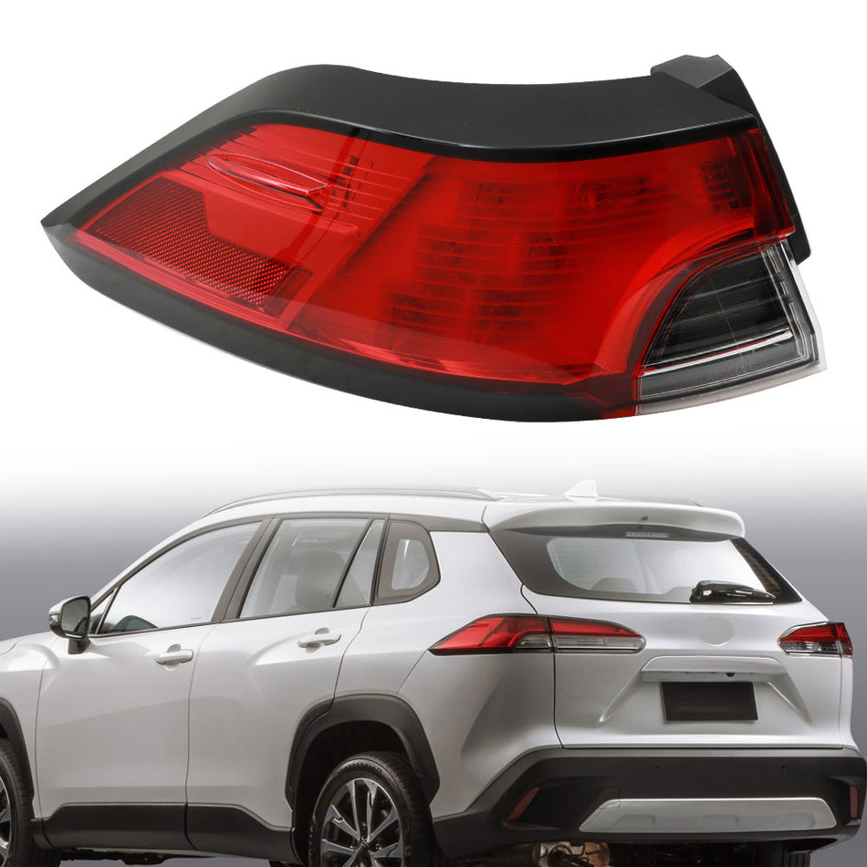 labwork Driver Tail Light Assembly For 2022 23 Corolla Cross Xle Led Outer Lamp