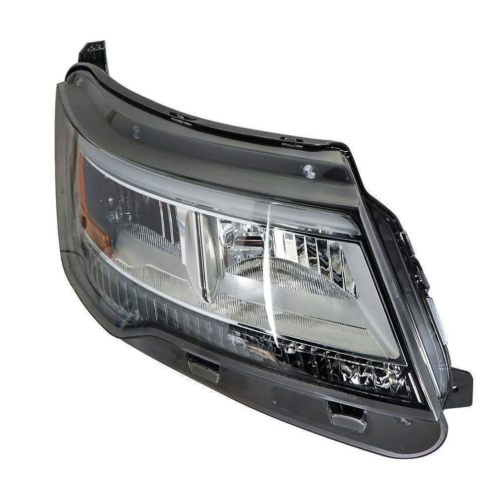 Headlights Front Head Lamps Replacement for 2016-2018 Ford Explorer Limited/XLT/Platinum LED DRL Headlight Headlight Assembly Passenger Side