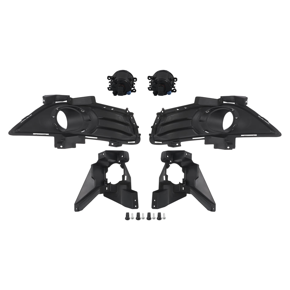labwork Pair Fog Light Assemblies Replacement for Ford Fusion 2013-2016 LH RH DS7Z-15266-A/B