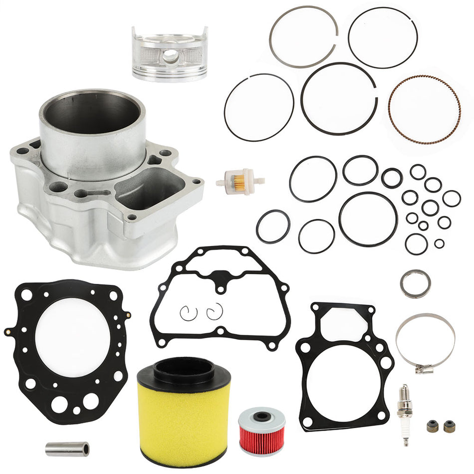 labwork Cylinder Piston Top End Gasket Kit Replacement for Honda TRX420 Rancher 420 2007-2020 12100-HP7-A00
