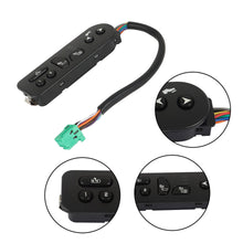 Load image into Gallery viewer, Black Driver Side Seat Heater Switch Replacement for 2003-2006 Cadillac Escalade Chevy Suburban Tahoe GMC Yukon 901196 15116862 901-196 15179136