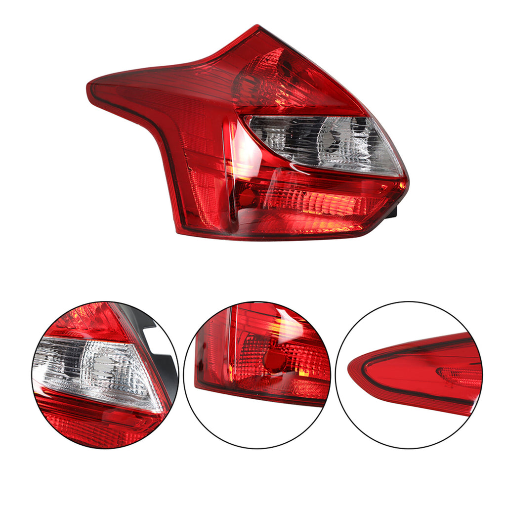 Labwork Left Driver Side Tail Light For Ford Focus Hatchback 2012 2013 14 Lamp Assembly