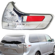 Load image into Gallery viewer, labwork Passenger Side Outer Tail Light Replacement for 2011-2020 Toyota Sienna Rear Tail Light Brake Lamp Assembly RH Right Side 8155008040 TO2805110