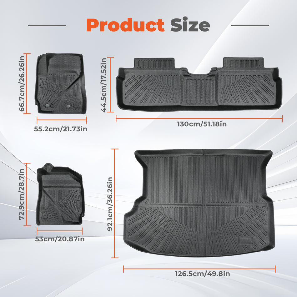 Floor Mats for Ford Escape 2009-2012, for Mazda Tribute/for Mercury Mariner 2009-2011