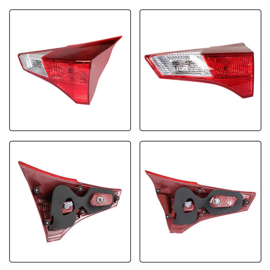 labwork Passenger Side Inner Tail Light Replacement for 2013-2015 Toyota RAV4 Rear Tail Light Brake Lamp Assembly RH Right Side 815800R010 TO2803126