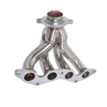 Load image into Gallery viewer, Labwork Racing Manifold Shorty Header Exhaust Stainless For 02-04 Honda Civic EX 1.7L