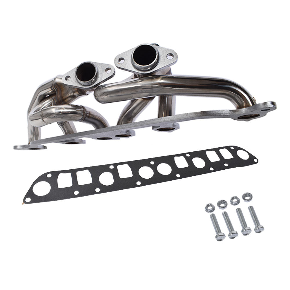 labwork Stainless Steel Exhaust Header Manifold for 00-06 Jeep Wrangler TJ 4.0
