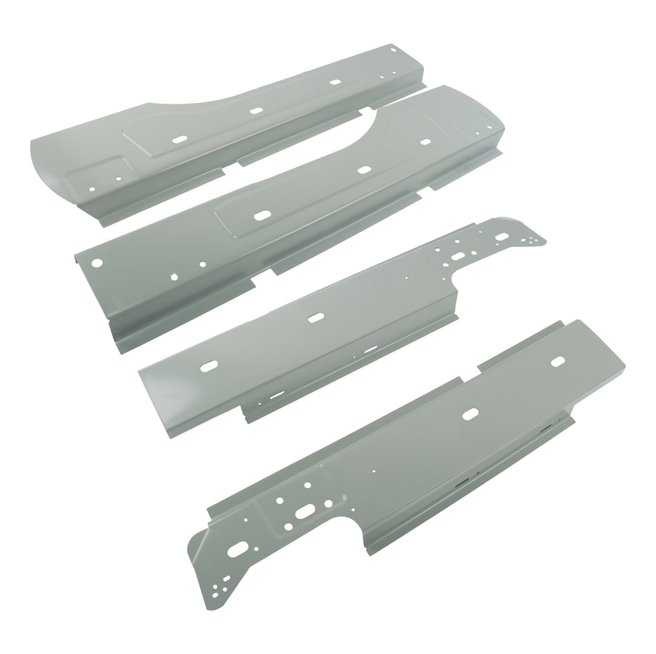 4-Piece Inner Rocker Panels Steel Weld-in for 2009-2018 Dodge Ram 1500 2500 3500 (Left & Right)