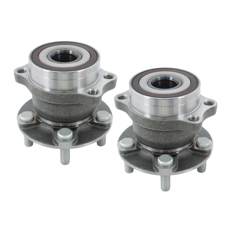 Rear Wheel Bearings and Hubs For Subaru Forester Impreza XV Crosstrek 2014-2018