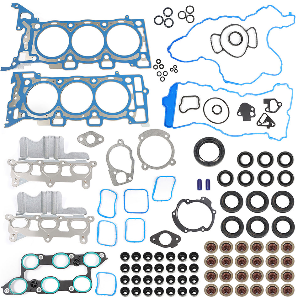 labwork Head Gasket Set HS26376PT-5 Replacement for 09-16 Chevy Tranverse Buick Enclave GMC Arcadia 3.6L