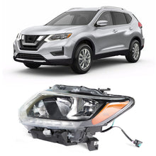 Load image into Gallery viewer, labwork Headlight Assembly Replacement for Nissan 2014 2015 2016 Rogue Halogen LH Set Driver Side