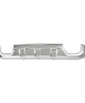 labwork Front Bumper Lower Valance Skid Plate Chrome Replacement for 2016-2019 Sierra 1500