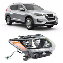 Load image into Gallery viewer, labwork Headlight Assembly Replacement for Nissan Rogue 2014 2015 2016 Right Side Halogen Headlight Set Passenger Side