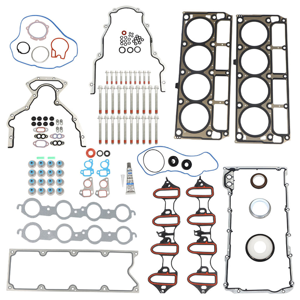 labwork Full Gasket set & Head Bolts ES72220 Replacement for Chevy Avalanche Express GMC Envoy Buick Cadillac 2004-2009