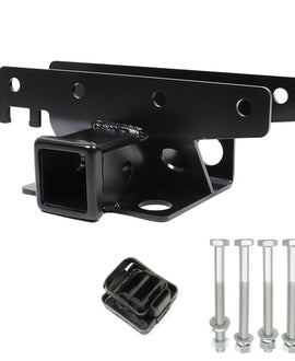 labwork 2 Inch Tow Trailer Hitch Receiver with Cover Kit Replacement for 2007-2018 Wrangler JK 2 Door and 4 Door Not Replacement for JL Models