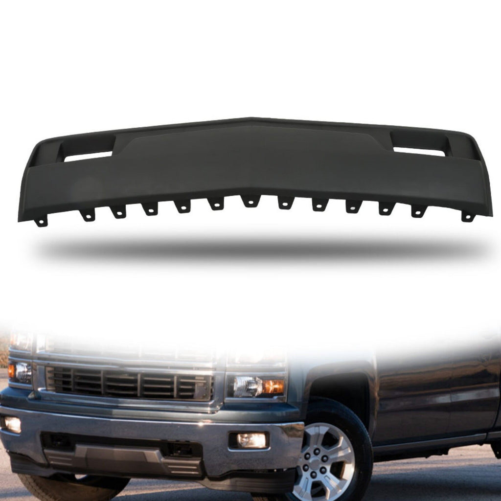 labwork Front Bumper Filler Panel Replacement for 2014 2015 Silverado 1500 with Tow Hook without Impact Bar Skid Plate 22944860 GM1087255