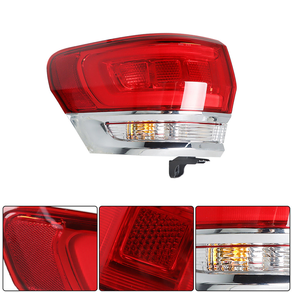 Labwork Left Side Rear Lamp Outer Tail Light For 2014-2020 Jeep Grand Cherokee