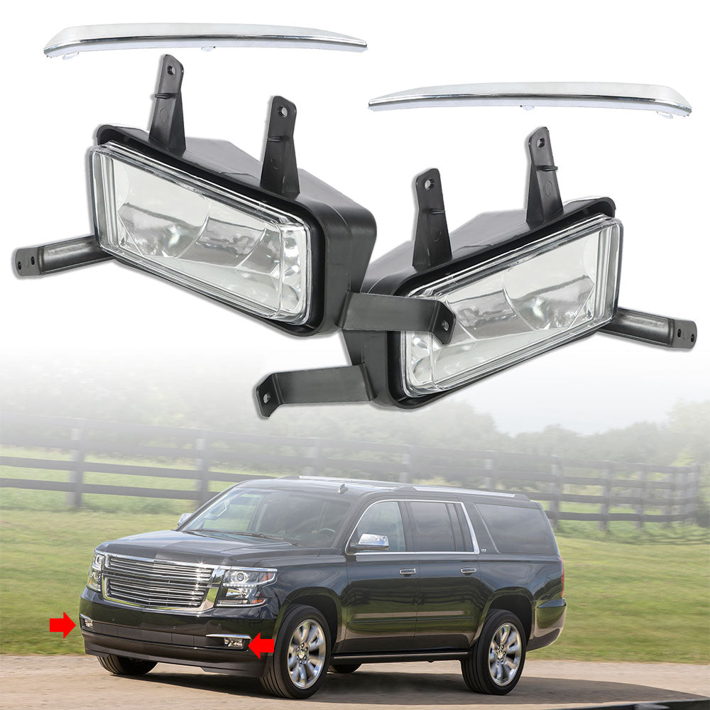 For 15-20 Chevy Suburban/Tahoe Fog Light Lamp Trim Switch Harness GM2593160