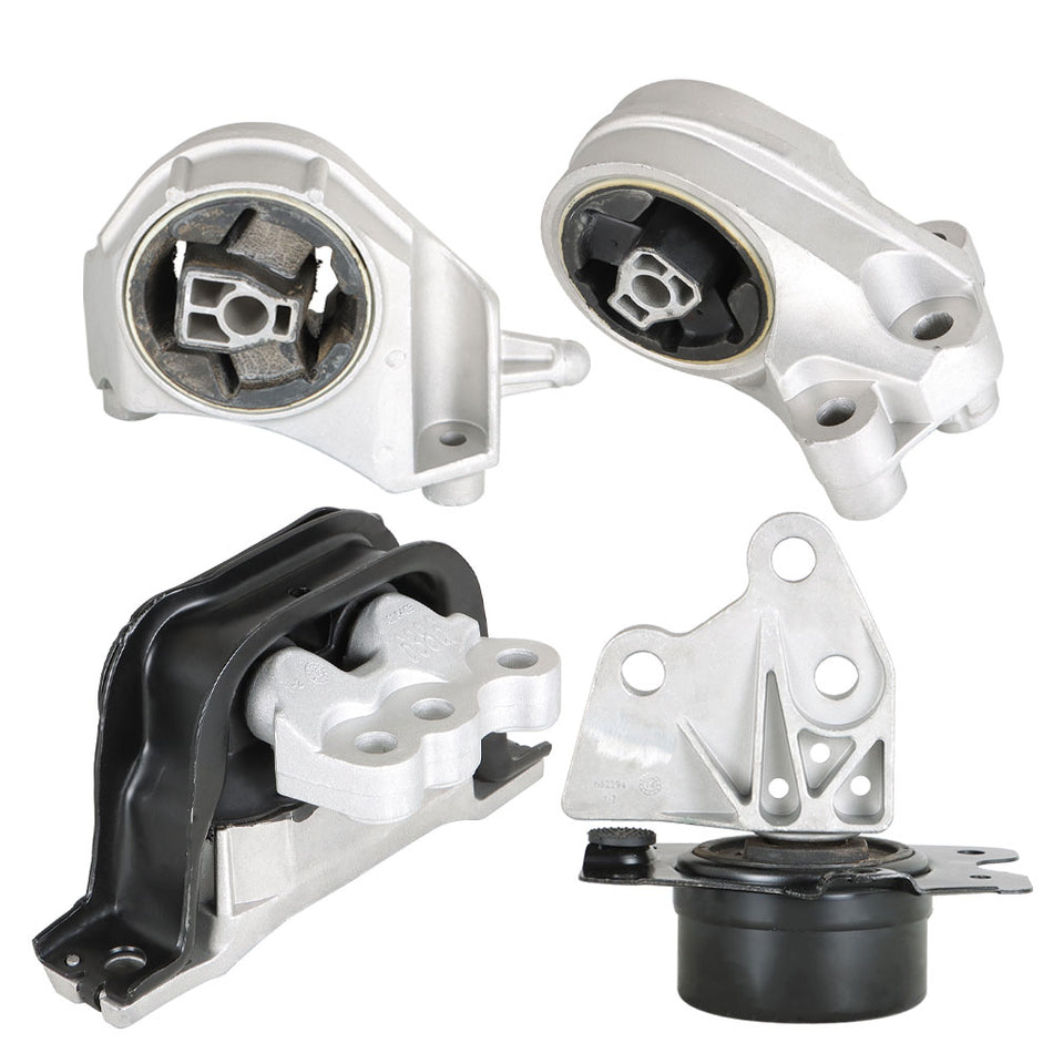 labwork 4Pcs Engine Motor Mount Kit Replacement for 2010-2017 Chevy Equinox 2.4L
