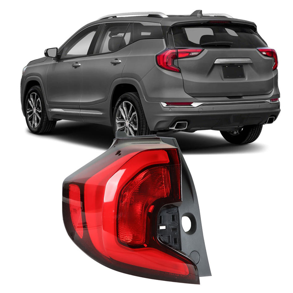 labwork Driver Side Outer LED Tail Light Replacement for 2018 2019 2020 GMC Terrain Denali Rear Tail Light Brake Lamp Assembly LH Left Side 84379497