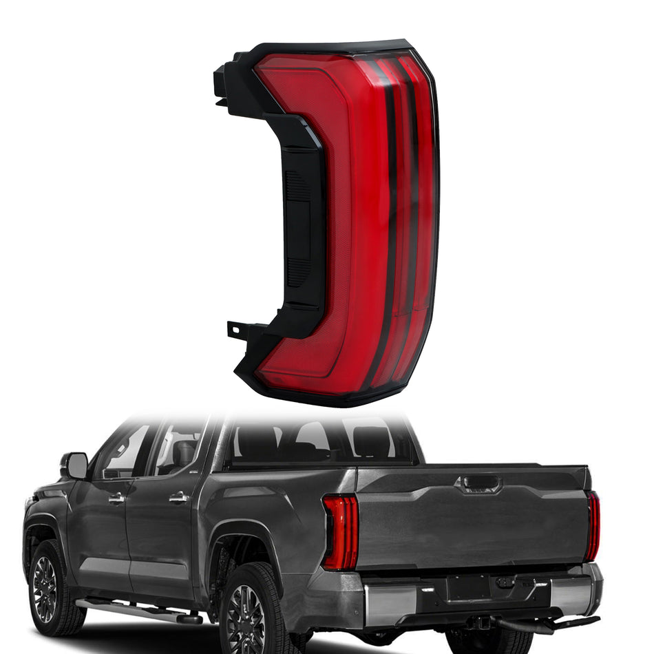 labwork Left Tail Light Assembly Replacement for Toyota Tundra 2022-2023 1794 Edition 81560-0C200