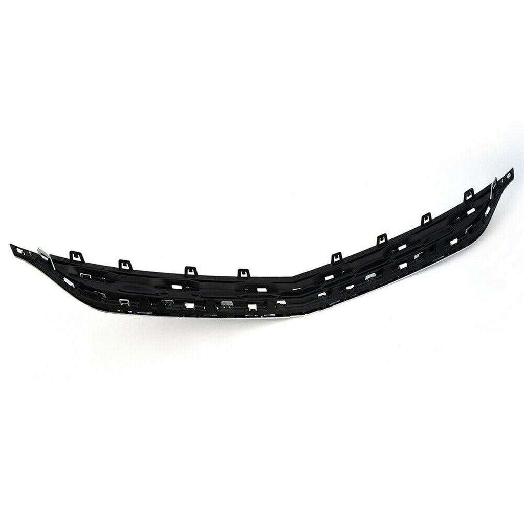 Labwork Front Bumper Upper&Lower Grille For Chevy Malibu 2016-2018 Black Plastic Trim