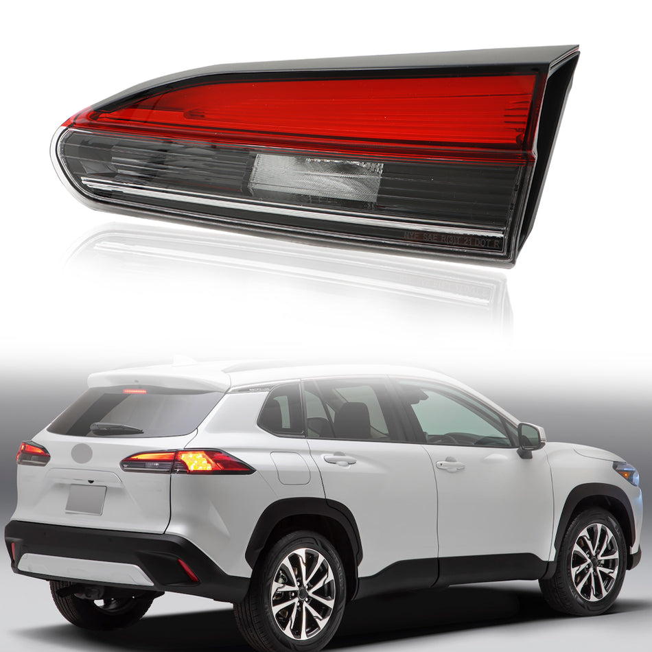 Tail Light Assembly Inner Right Replacement for Corolla Cross XLE 2022 2023 Rear Brake Tail Light Assembly Replacement for 81580-0A150