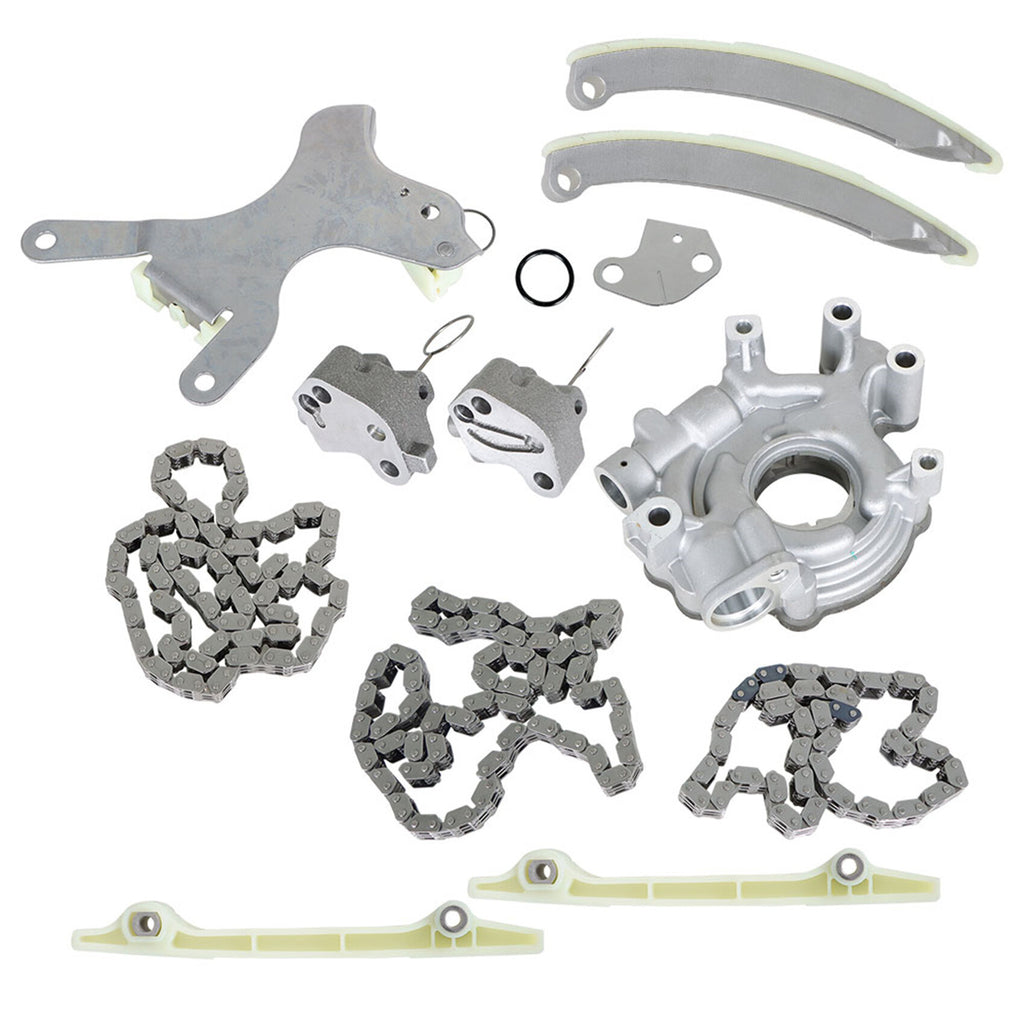 labwork Timing Chain Kit Oil Pump 53020680 Replacement for 1999-2007 Dakota 1500 Grand Cherokee 4.7L SOHC