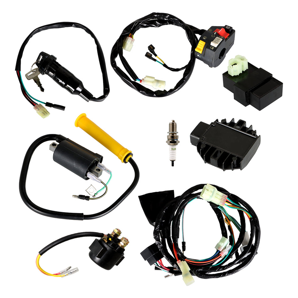 labwork CDI Ignition Coil Wiring Harness Kit for Honda Sportrax TRX400EX 1999-2004 30500-HN1-003