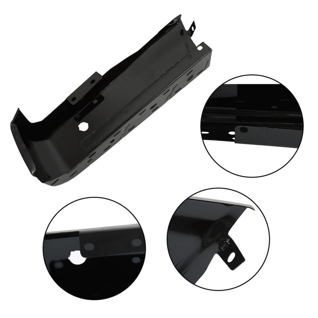 labwork Primered Black Rear Left Bumper Face Bar with Parking Aid Sensor Holes Replacement for 2015-2020 F150 FO1102383