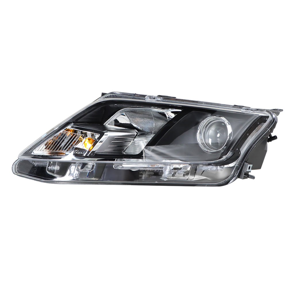 labwork Headlight Assembly Replacement for 2010-2012 Ford Fusion Halogen Clear Lens Black Interior Driver Side FO2502273