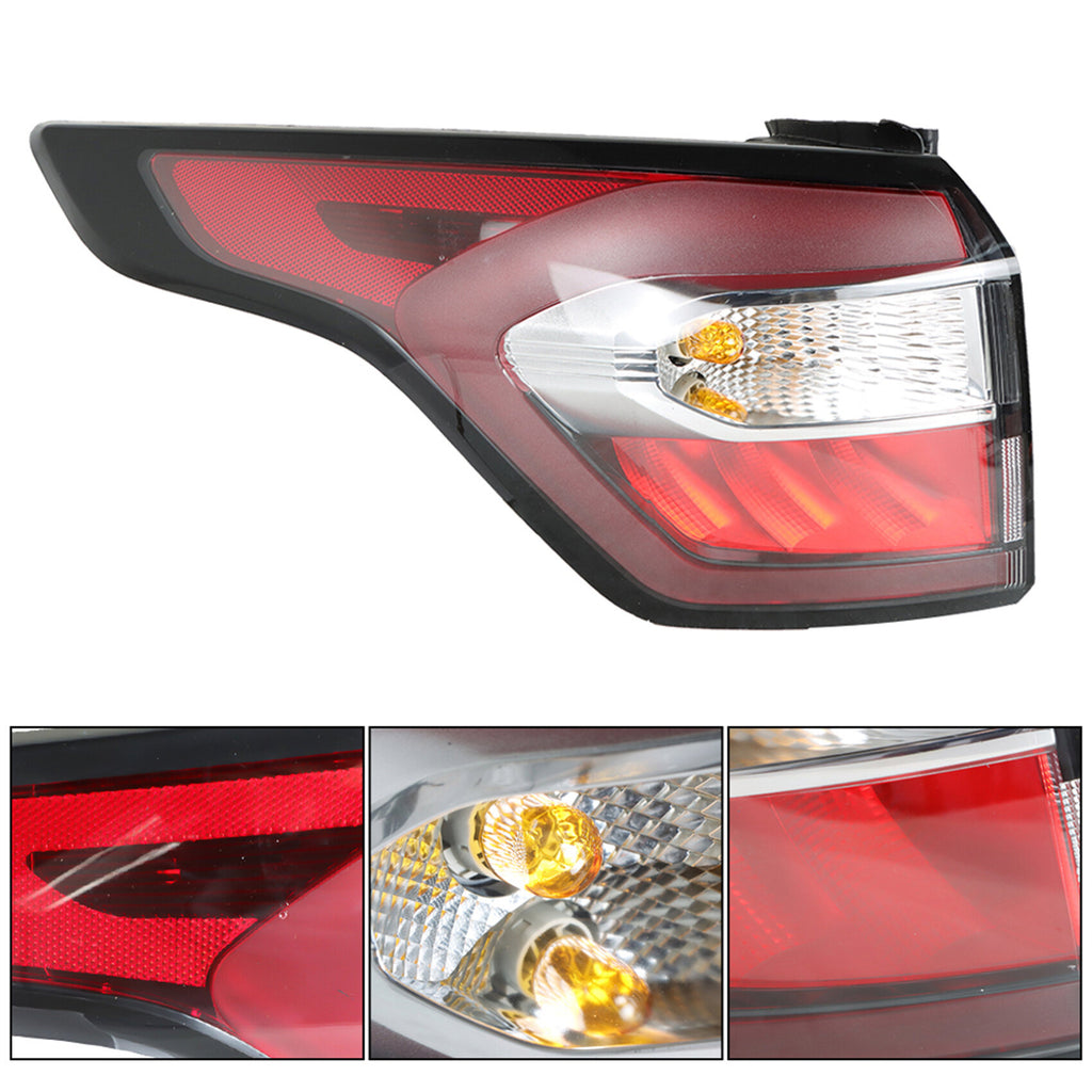 labwork Driver Side Tail Light Replacement for 2017 2018 2019 Ford Escape Kuga Rear Tail Light Brake Lamp Assembly LH Left Side