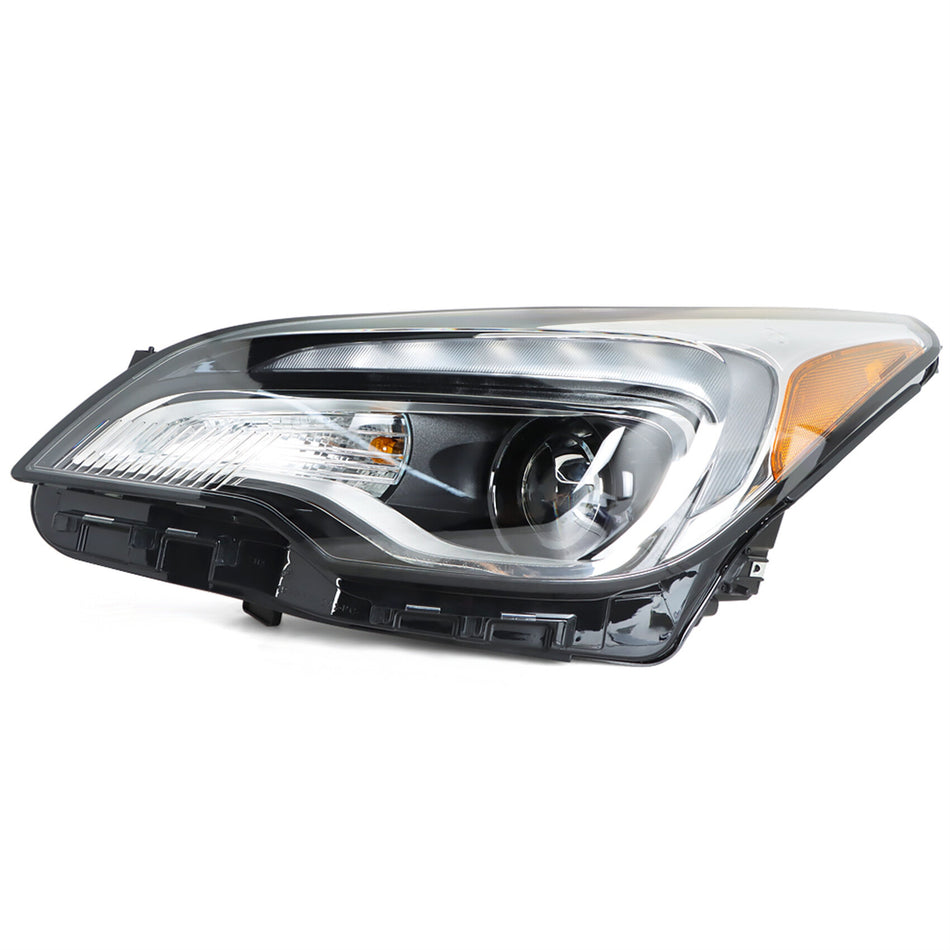 labwork Replacement for 2016-2018 Buick Envision Headlight Assembly Driver Side Halogen Headlamp LED DRL LH